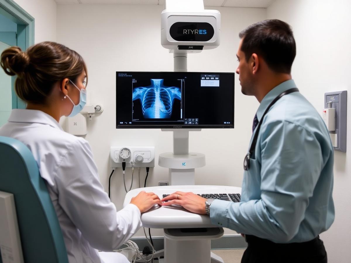 Digital X-ray imaging at JJ Polyclinic
